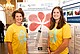zwei der Gewinnerinnen des Posterpreises im WS 2017/18; Foto: Universität Hohenheim/Astrid Untermann