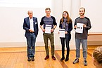 die Gewinner des Posterpreises;  Foto: Universität Hohenheim/Astrid Untermann